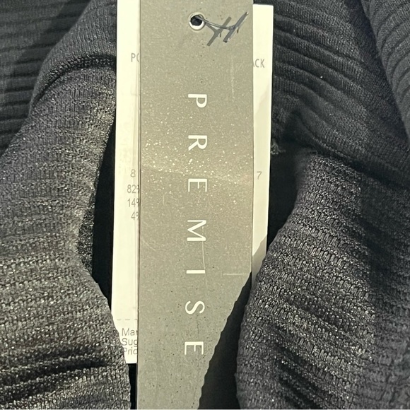 NEW WITH TAGS PREMISE WOMEN'S MOTO DRAPE JACKET‎ - Picture 12 of 13